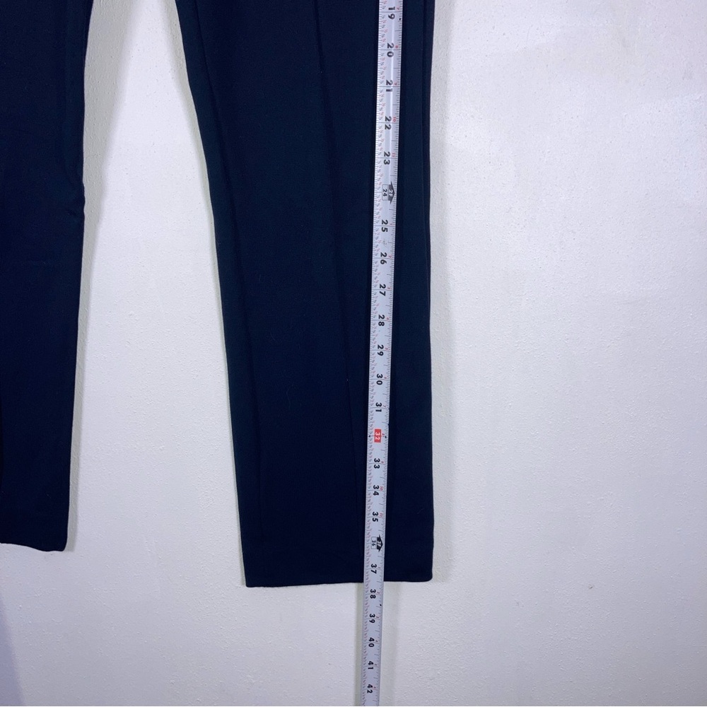 Vince Stovepipe Cropped Pants Navy Trouser Pleated Ankle  Size 10 Coastal Womens - Picture 5 of 15